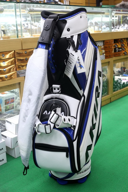 Bag AKIRA 2013 CADDIE BAG WHITE BLUE 