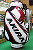 AKIRA 2013 CADDIE BAG WHITE RED  Bag