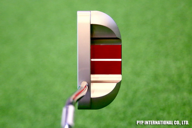 Putter Gauge Design by Whitlam SPI-1 Jules Silver-Red 